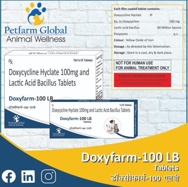 DOXYFARM 100 LB tablets