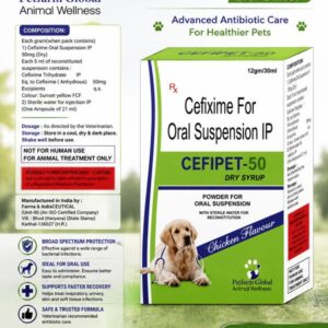 CEFIPET-50 DRY SYRUP